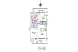 スプランディッド大阪EAST間取り図面