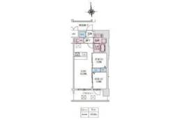 スプランディッド大阪EAST間取り図面