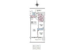 スプランディッド大阪EAST間取り図面