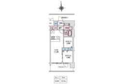 スプランディッド大阪EAST間取り図面