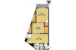 西本マンション間取り図面