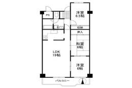 白川高層住宅11号棟間取り図面