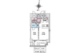 スプランディッド新大阪VIII間取り図面