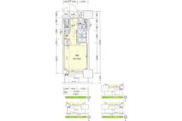 プレサンス南森町ライズ間取り図面