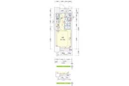 プレサンス南森町ライズ間取り図面