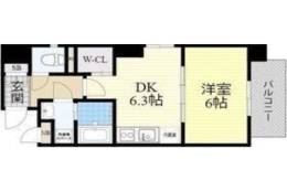 CAVANA梅田北間取り図面