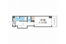Kalmia北梅田間取り図面