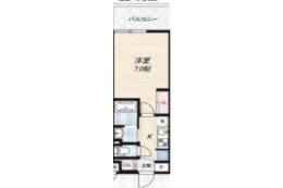 Luxe新大阪Ⅵ間取り図面