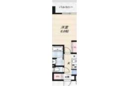 Luxe新大阪Ⅵ間取り図面