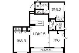 Alpha Stage千里山西間取り図面