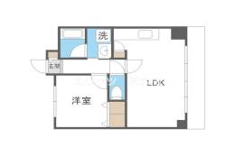 ライフ北梅田間取り図面