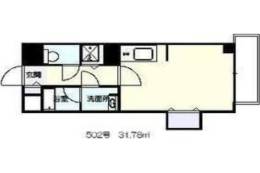ライフ北梅田間取り図面