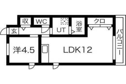 エレガントハイツ藤間取り図面