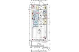 エステムコート新大阪XVIIベイス間取り図面