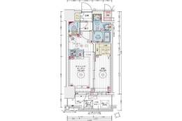 エステムコート新大阪XVIIベイス間取り図面