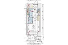 エステムコート新大阪XVIIベイス間取り図面