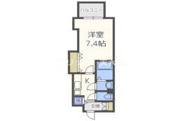 Luxe江坂Ⅱ間取り図面