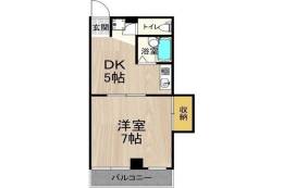 アイワステーションビルⅥ号館(旧:Five Leaf 穂波)間取り図面