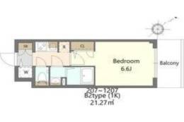 S-RESIDENCE上新庄beat間取り図面