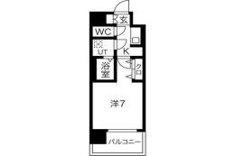 ジュネーゼロイヤルレジデンス梅田東間取り図面