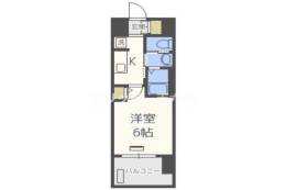 エステムコート梅田・茶屋町IIIネクスタ間取り図面