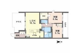 シャーメゾングランレーヴ間取り図面