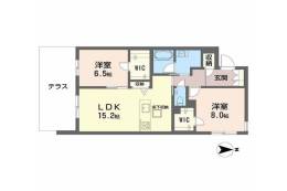シャーメゾングランレーヴ間取り図面