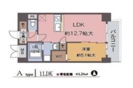 ヴィハーラ　北天満間取り図面