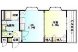 パレス東洋小松館間取り図面