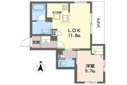 ティーエヌ伍番館間取り図面
