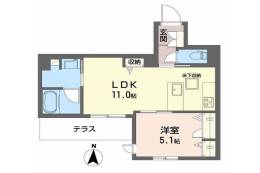 ティーエヌ伍番館間取り図面