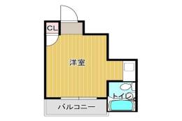 ハイツ上新第五小松間取り図面