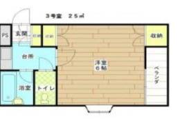 第２クリスタルハイツ間取り図面