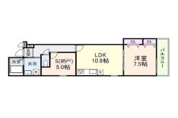 フジパレス土橋間取り図面