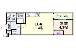 フジパレス土橋間取り図面