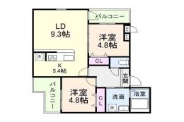 フジパレス土橋間取り図面