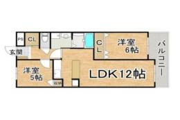 ハイツ寿見礼間取り図面