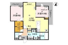 D-residence古曽部町間取り図面