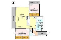 D-residence古曽部町間取り図面