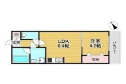 ナビール岸部（旧名称：SOLASIA RUFRA吹田岸部）間取り図面