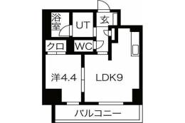 クラヴィーア江坂江の木町間取り図面