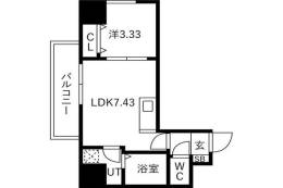 アートレジデンス梅田北Ⅱ間取り図面