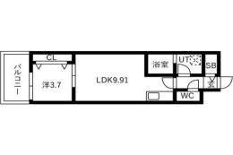 アートレジデンス梅田北Ⅰ間取り図面