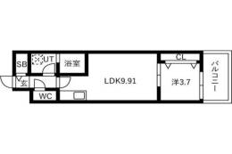 アートレジデンス梅田北Ⅰ間取り図面