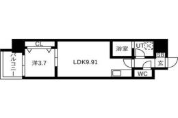 アートレジデンス梅田北Ⅰ間取り図面