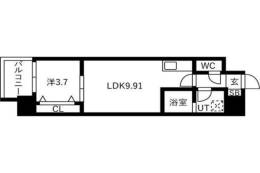 アートレジデンス梅田北Ⅰ間取り図面