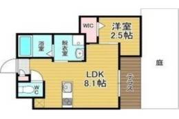 リアコート千里丘ⅠSOUTH間取り図面