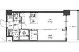 S-RESIDENCE江坂focal間取り図面