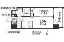 アドバンス新大阪ウエストゲートⅡ間取り図面