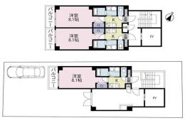 ルミエナ東三国間取り図面